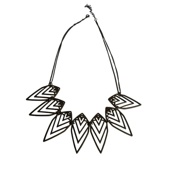 paparazzi Jewelry - Paparazzi Necklace Endangered Species Costume Bib Necklace  Art deco inspired